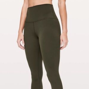 Dark green lululemon leggings
